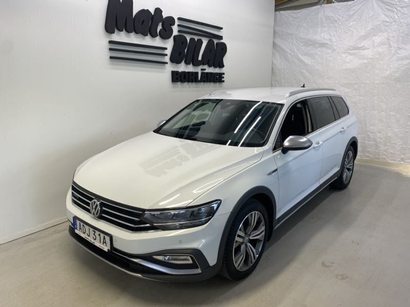 Vit Begagnad 2019 VW Passat Alltrack Kombi | 279 900 kr (Dyr) - Bild 1/3