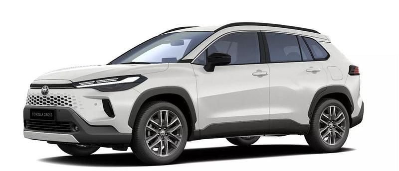 Vit Ny 2025 Toyota Corolla Cross SUV | 394 900 kr (Marknadspris) - Bild 1/4