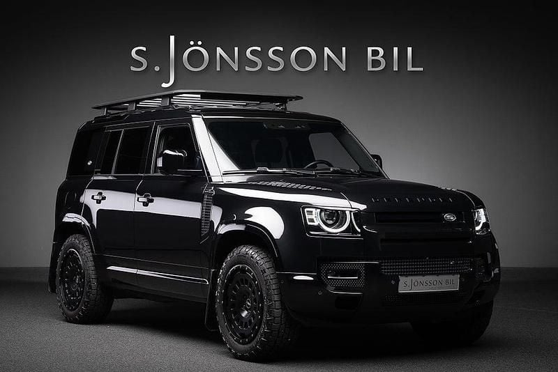 Svart Begagnad 2022 Land Rover Defender SE Dynamic SUV | 929 000 kr - Bild 1/4