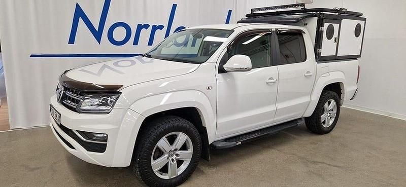 Candyvit Begagnad 2019 VW Amarok Highline Pickup | 299 900 kr (Marknadspris) - Bild 1/4