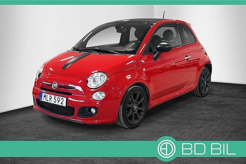Röd Begagnad 2013 Fiat 500 Abarth Halvkombi | 84 900 kr - Bild 1/3