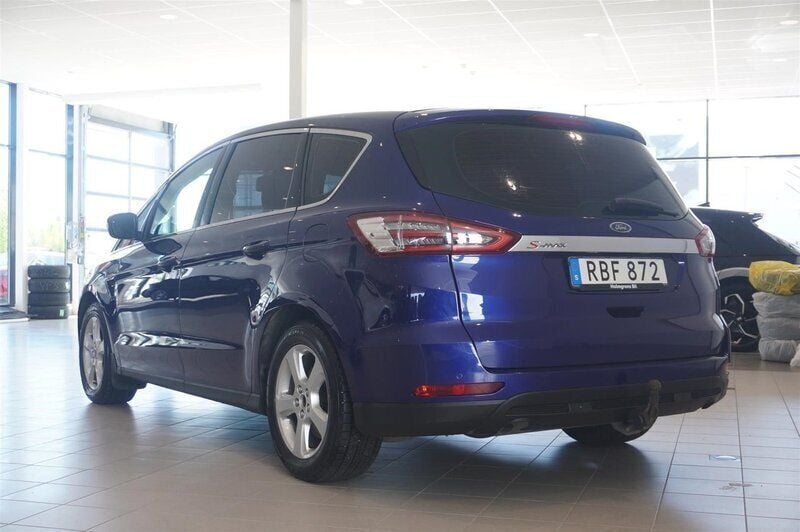 Begagnad Ford S-MAX Titanium 150 HK (110 kW) 2015 Blå/lila Minibuss