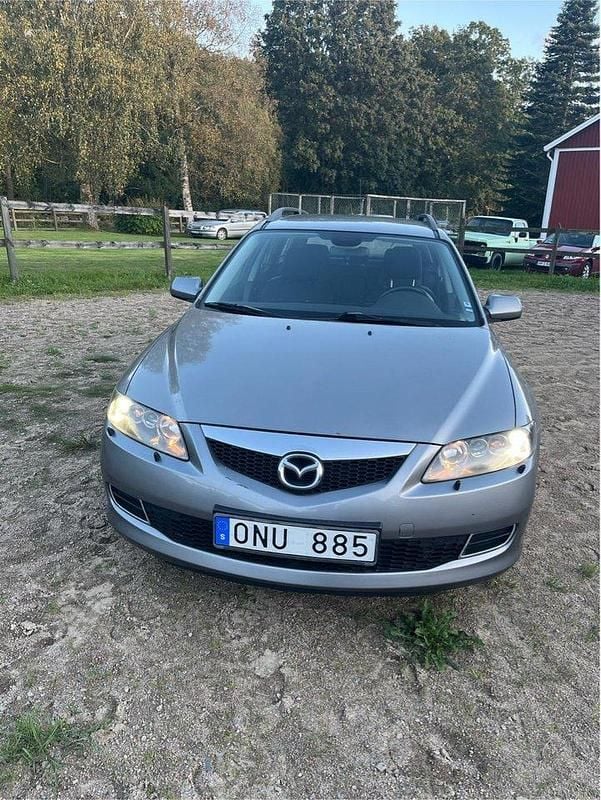 Grå Begagnad 2007 Mazda 6 Inclusive Kombi | 18 000 kr (Bra pris) - Bild 1/4