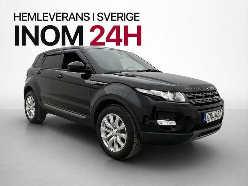 Begagnad Land Rover Range Rover evoque Pure 150 HK (110 kW) 2014 Svart SUV
