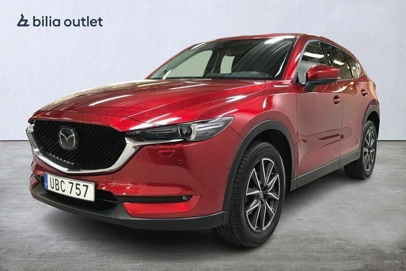 Röd Begagnad 2017 Mazda CX-5 Optimum SUV | 249 900 kr (Marknadspris) - Bild 1/3