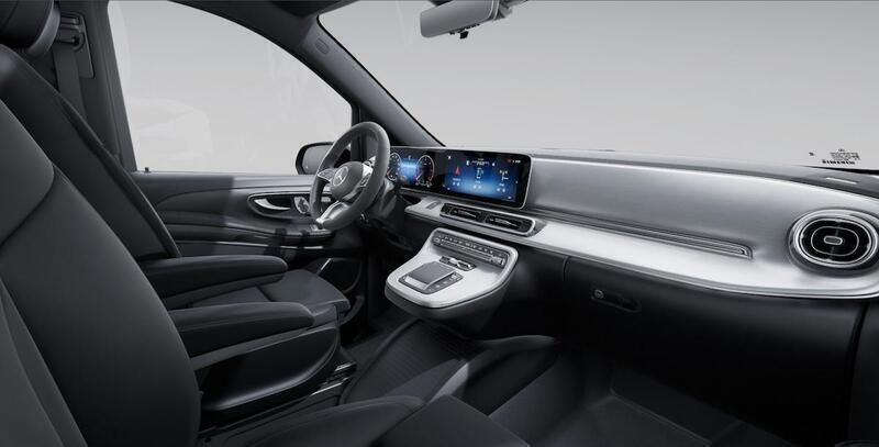 Begagnad Mercedes V300 Exclusive 237 HK (174 kW) 2024 Svart Minibuss