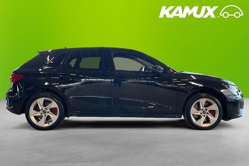 Begagnad Audi A3 S-Line 245 HK (180 kW) 2021 Svart Sedan