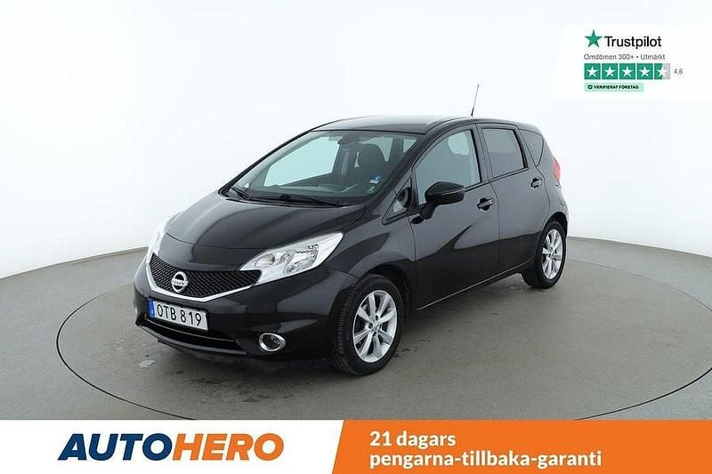 Svart Begagnad 2016 Nissan Note Acenta Minibuss | 127 000 kr (Superpris) - Bild 1/4
