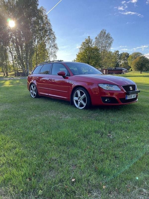 Röd Begagnad 2010 Seat Exeo Kombi | 57 000 kr - Bild 1/4