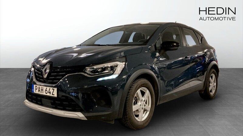 Blå (blue) Begagnad 2021 Renault Captur Zen SUV | 224 900 kr (Marknadspris) - Bild 1/4