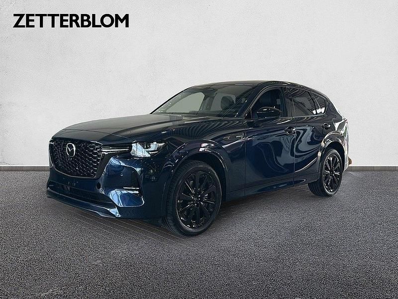Deep crystal blue mica Ny 2025 Mazda CX-60 Homura-Line SUV | 635 000 kr (Lite dyr) - Bild 1/4
