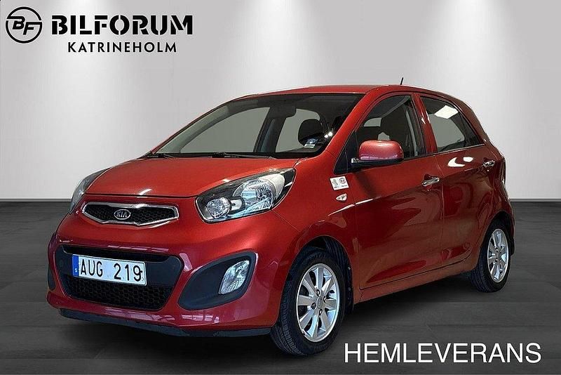 Röd Begagnad 2012 Kia Picanto Halvkombi | 49 800 kr (Marknadspris) - Bild 1/4