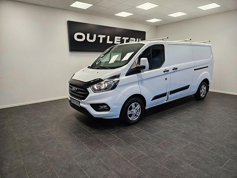 Vit Begagnad 2019 Ford Transit Custom Pickup | 89 000 kr (Marknadspris) - Bild 1/4