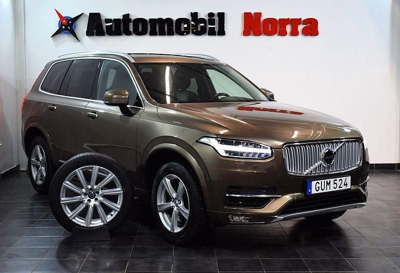 Begagnad Volvo XC90 Inscription 320 HK (235 kW) 2015 Brun SUV