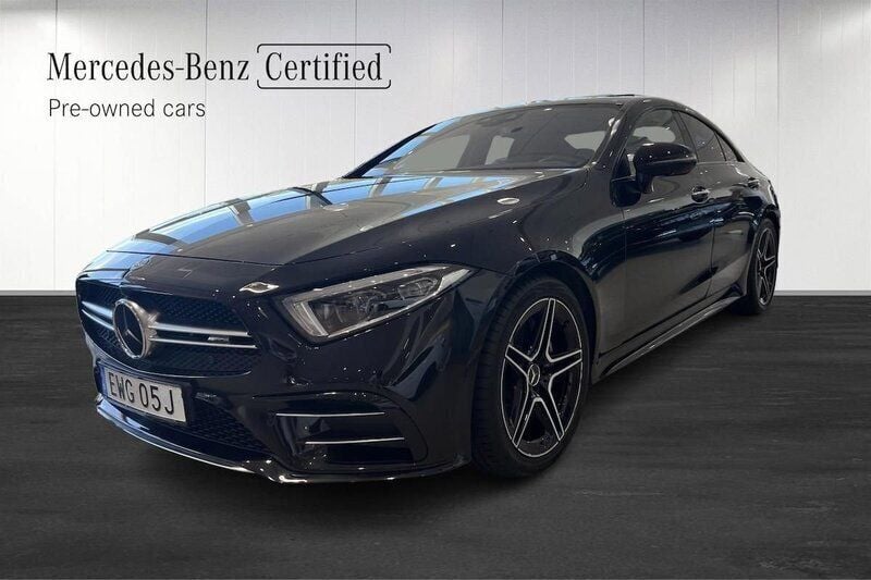 Svart Begagnad 2019 Mercedes CLS53 AMG Premium Plus Sedan | 634 900 kr - Bild 1/4