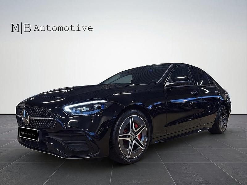 Svart Begagnad 2022 Mercedes C220 Premium Sedan | 439 900 kr (Dyr) - Bild 1/4