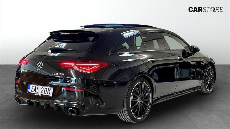 Begagnad Mercedes CLA35 AMG Shooting Brake AMG 306 HK (225 kW) 2021 Svart Kombi