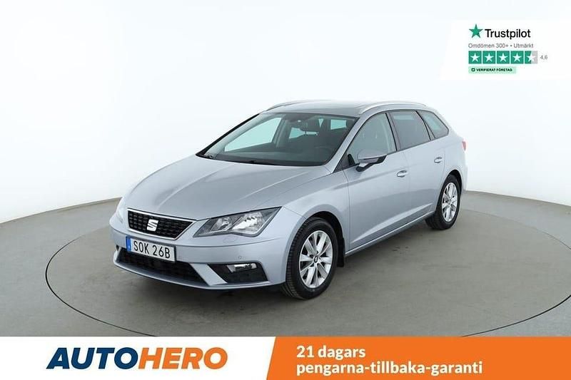Silver Begagnad 2019 Seat Leon ST Style Kombi | 129 000 kr (Marknadspris) - Bild 1/4