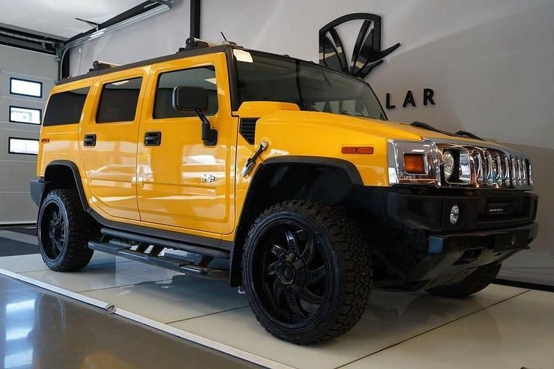 Gul Begagnad 2003 Hummer H2 SUV | 189 900 kr - Bild 1/4