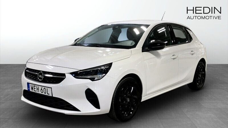 Vit (white) Begagnad 2022 Opel Corsa Halvkombi | 139 900 kr (Marknadspris) - Bild 1/4