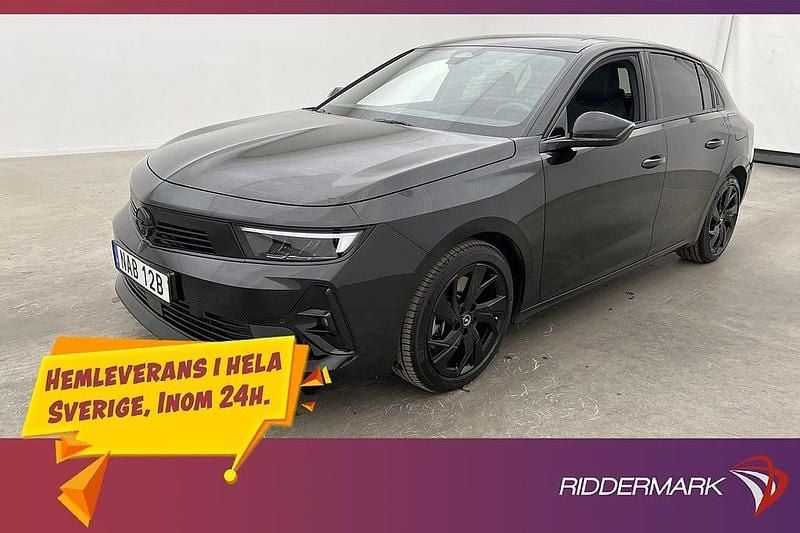 Svart Begagnad 2022 Opel Astra GS Line Halvkombi | 279 800 kr (Marknadspris) - Bild 1/3