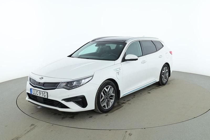 Vit Begagnad 2019 Kia Optima Advance Kombi | 199 000 kr (Marknadspris) - Bild 1/3