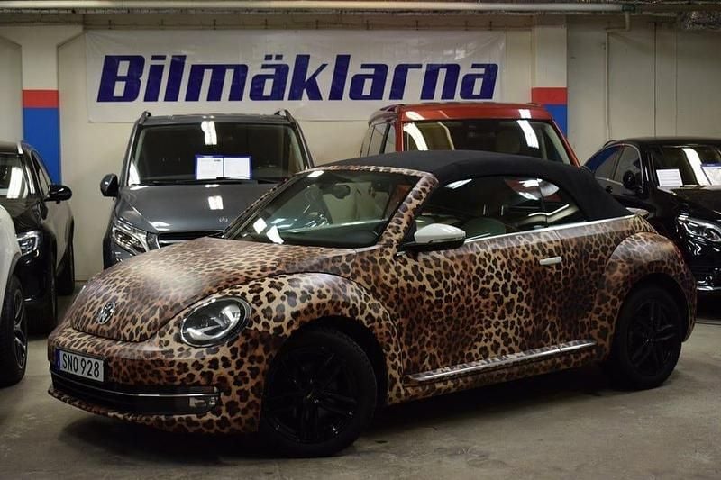 Vit Begagnad 2014 VW Beetle Sport Cab | 169 000 kr - Bild 1/4