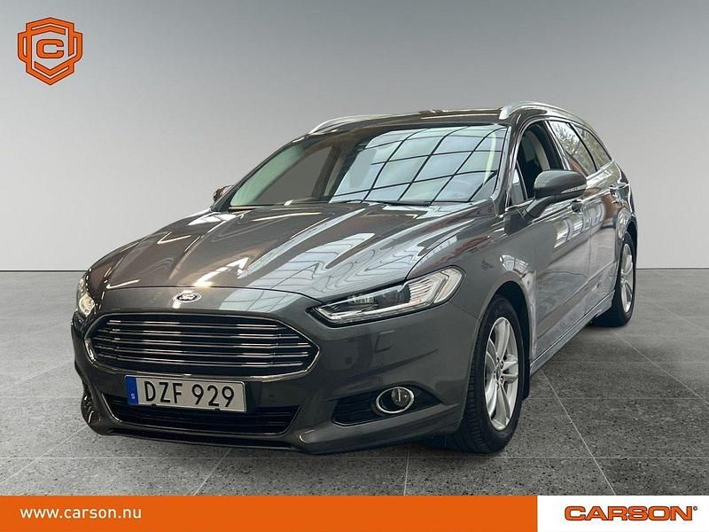 Grå Begagnad 2014 Ford Mondeo Titanium Kombi | 159 900 kr (Dyr) - Bild 1/3
