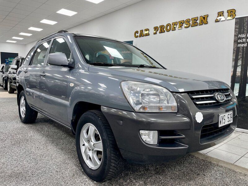 Silver Begagnad 2005 Kia Sportage SUV | 49 900 kr (Marknadspris) - Bild 1/4