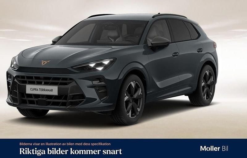 Blå (fiord blue) Ny 2025 Cupra Terramar SUV | 369 000 kr (Superpris) - Bild 1/4