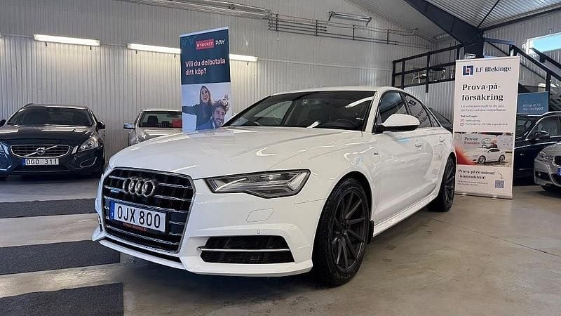Begagnad Audi A6 Sport 190 HK (139 kW) 2017 Vit Sedan