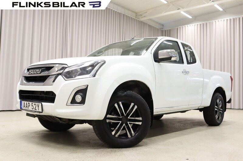 Vit Begagnad 2019 Isuzu D-Max Pickup | 339 900 kr (Superpris) - Bild 1/4