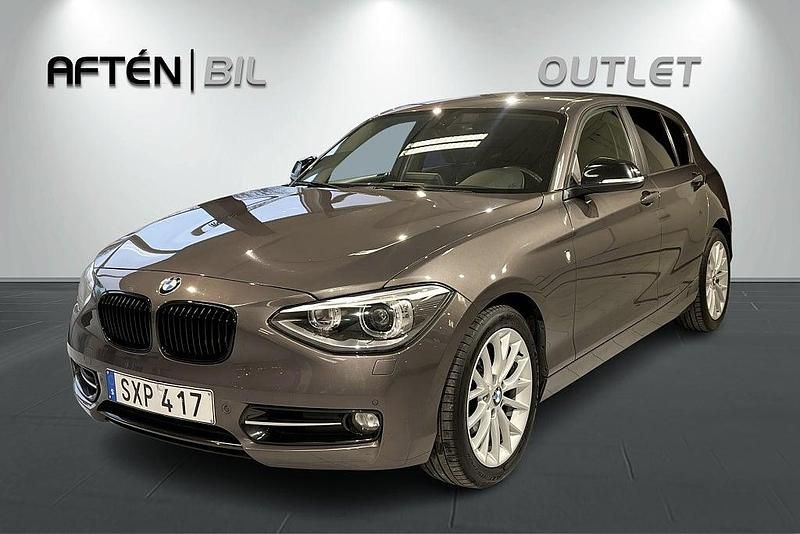 Sparkling bronze metallic Begagnad 2013 BMW 120 Sport Line Halvkombi | 149 800 kr (Lite dyr) - Bild 1/3