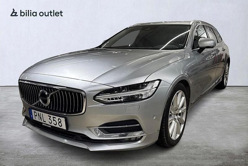 Silver Begagnad 2017 Volvo V90 Inscription Kombi | 249 900 kr (Marknadspris) - Bild 1/3