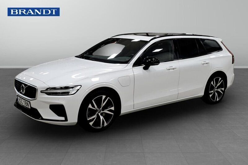 Vit Begagnad 2020 Volvo V60 R-Design Kombi | 374 900 kr (Bra pris) - Bild 1/4