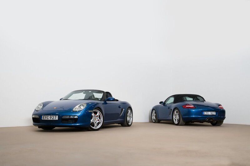 Blå Begagnad 2006 Porsche Boxster Cab | 269 000 kr - Bild 1/4