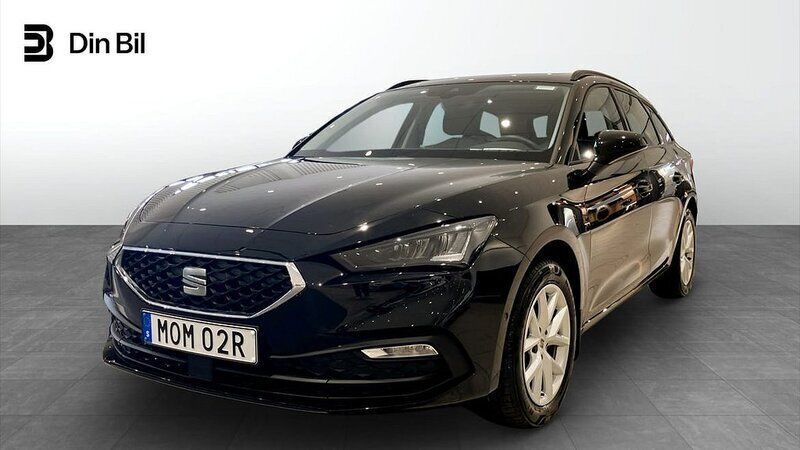 Svart Begagnad 2022 Seat Leon Style Kombi | 209 900 kr (Marknadspris) - Bild 1/4