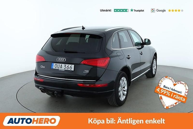 Begagnad Audi Q5 192 HK (141 kW) 2015 Svart SUV