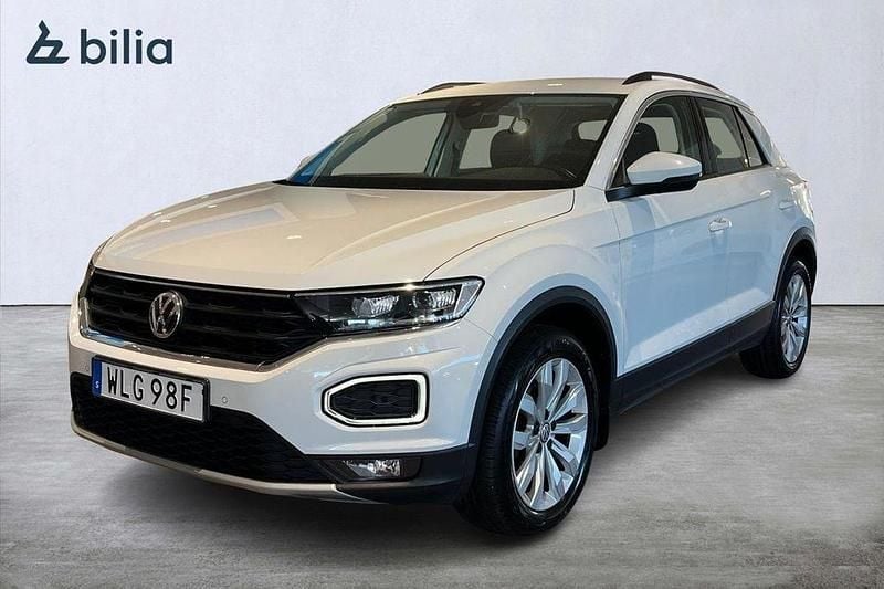 Vit Begagnad 2020 VW T-Roc Style SUV | 179 500 kr (Superpris) - Bild 1/4