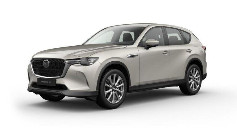 Brun (platinum quartz) Ny 2025 Mazda CX-60 Exclusive-Line SUV | 507 400 kr - Bild 1/1
