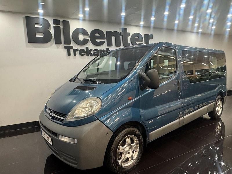 Blå Begagnad 2006 Opel Vivaro Van | 69 900 kr (Lite dyr) - Bild 1/4