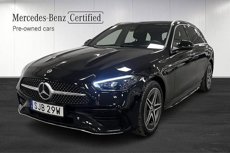Begagnad Mercedes C300e Premium 204 HK (150 kW) 2025 Svart Kombi