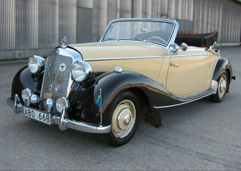 Begagnad Mercedes 170 52 HK (38 kW) 1950 Flerfärgad Cab