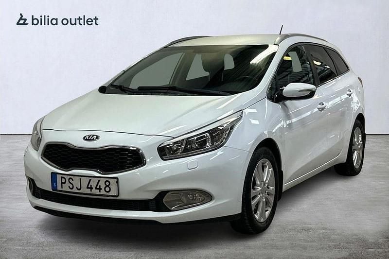 Vit Begagnad 2014 Kia Ceed Sportswagon Comfort Kombi | 89 900 kr (Marknadspris) - Bild 1/3