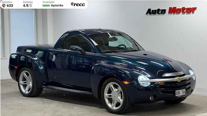 Grön Begagnad 2005 Chevrolet SSR Cab | 299 900 kr - Bild 1/3