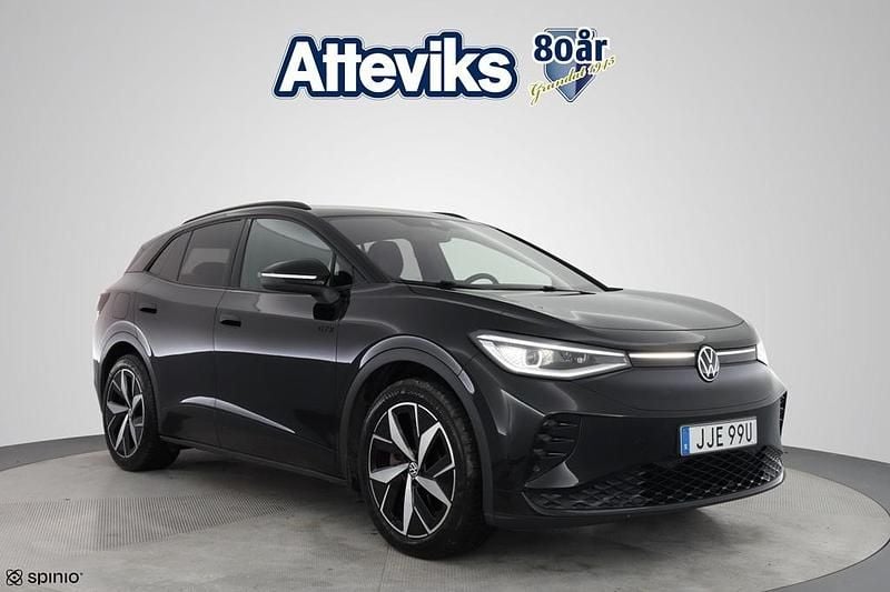 Svart Begagnad 2023 VW ID.4 GTX SUV | 348 000 kr (Bra pris) - Bild 1/3