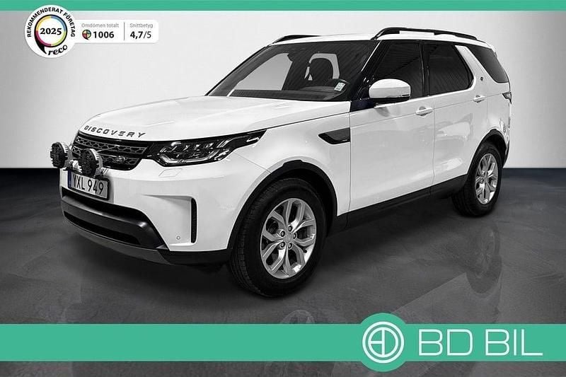 Vit Begagnad 2017 Land Rover Discovery 5 SUV | 329 900 kr (Superpris) - Bild 1/4