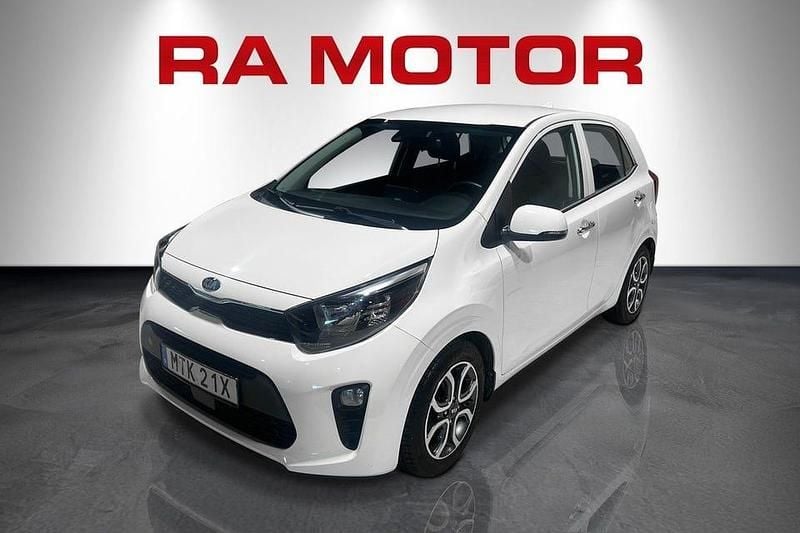 Begagnad Kia Picanto Advance 67 HK (49 kW) 2021 Vit Halvkombi