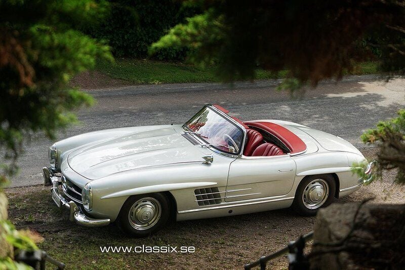 Begagnad 1957 Mercedes SL300 Cab | 123 455 kr - Bild 1/4