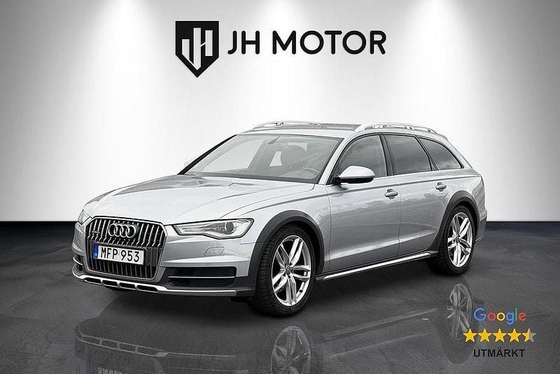 Silver Begagnad 2015 Audi A6 Allroad Kombi | 239 900 kr (Lite dyr) - Bild 1/4